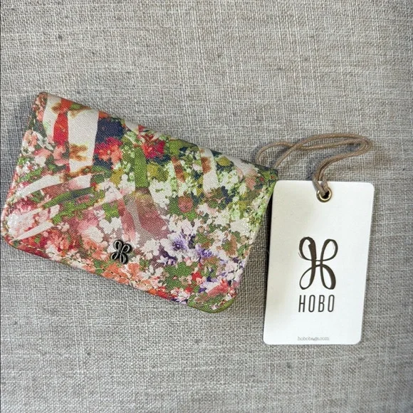 Hobo Floral Women's Fold Wallet - Multicolor - Picture 2 of 7